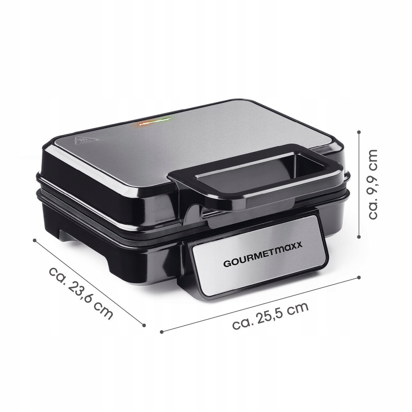 GOFROWNICA GOURMETMAXX PROFESJONALNA GOFROWNICA 1200W czarna Kod producenta PROFESJONALNA GOFROWNICA 1200W GOURMETMAXX