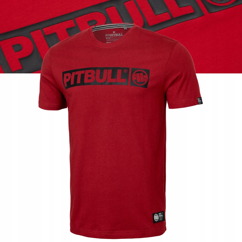 Męska Koszulka Pitbull Bawełniany Klasyczny T-shirt Hilltop