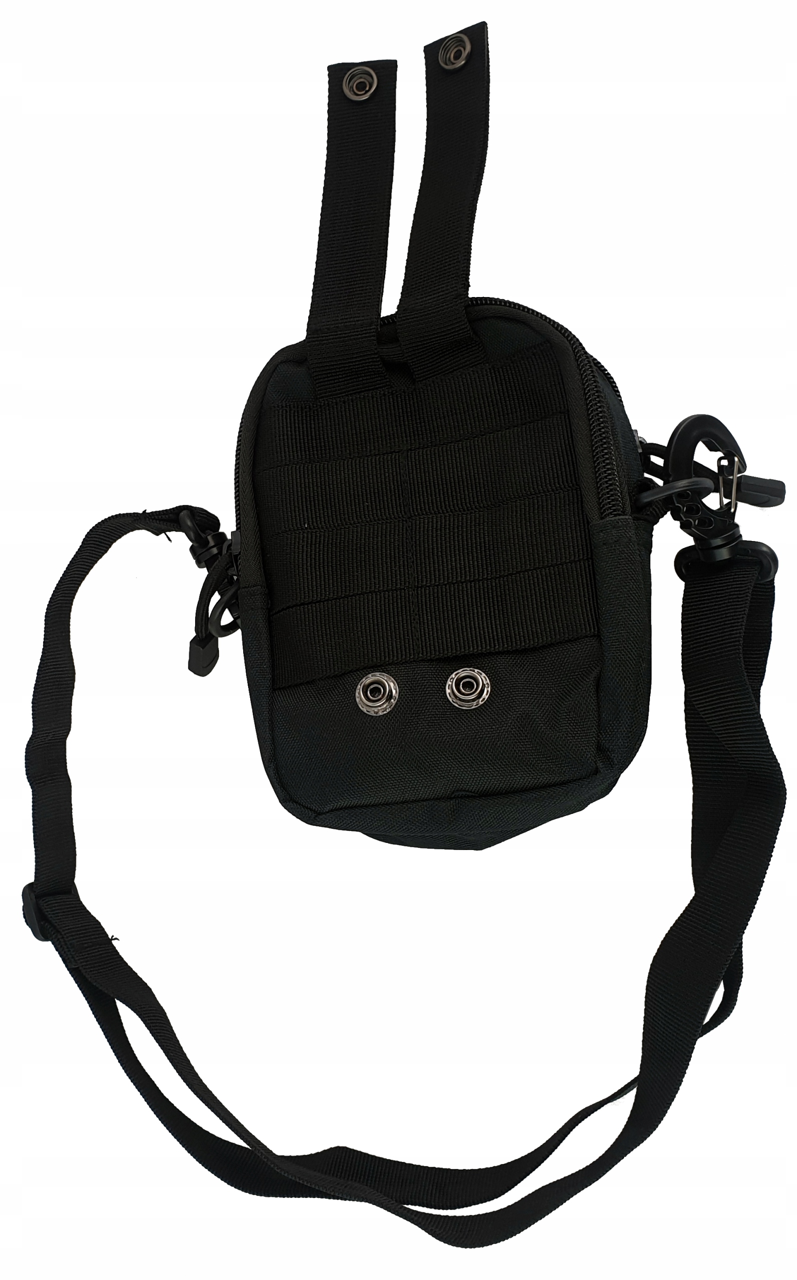 SASZETKA MĘSKA NERKA BIODRÓWKA WOJSKOWA DO PASA Model Saszetka z paskiem czarna