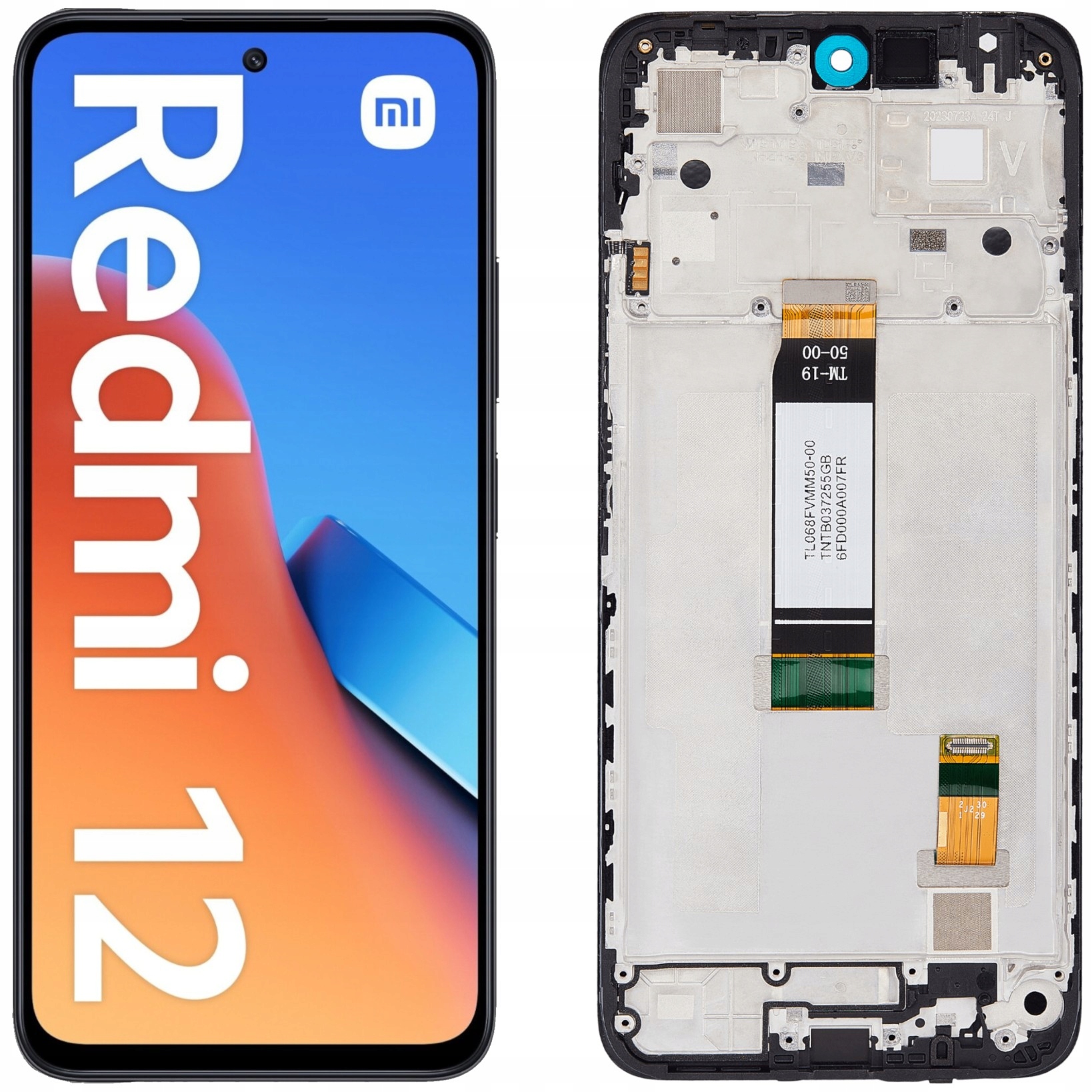 Matryca do Xiaomi Redmi 12 LCD 23053RN02A 23053RN02Y Ekran Ramka