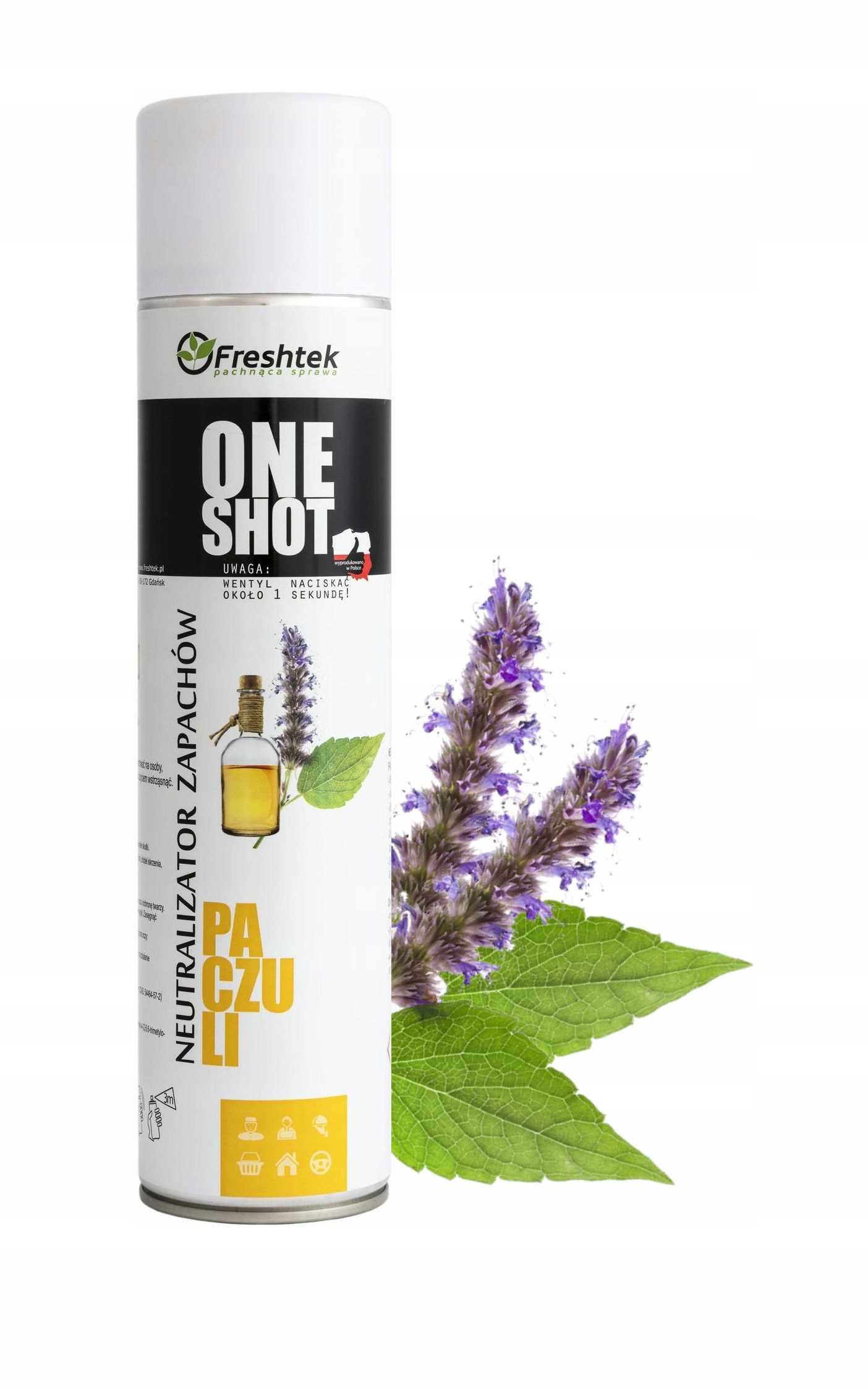 

Neutralizator Zapachów Do Auta One Shot Paczuli