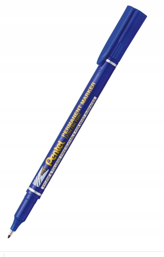 

Marker wodoodporny Pentel NF450 cienki niebieski