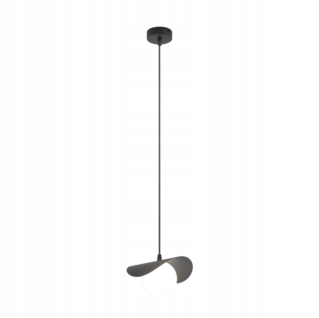 Závěsná lampa Ritual 1 v moderním stylu – černá elegance