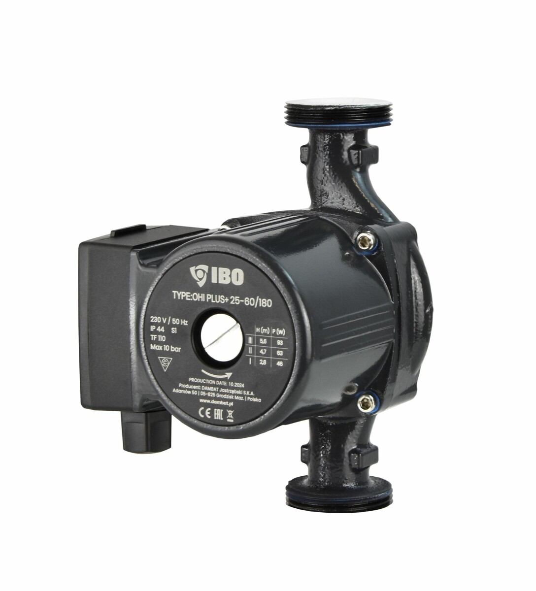 Cirkulační čerpadlo pro pitnou vodu Ohi 25-60/180 Plus Ibo