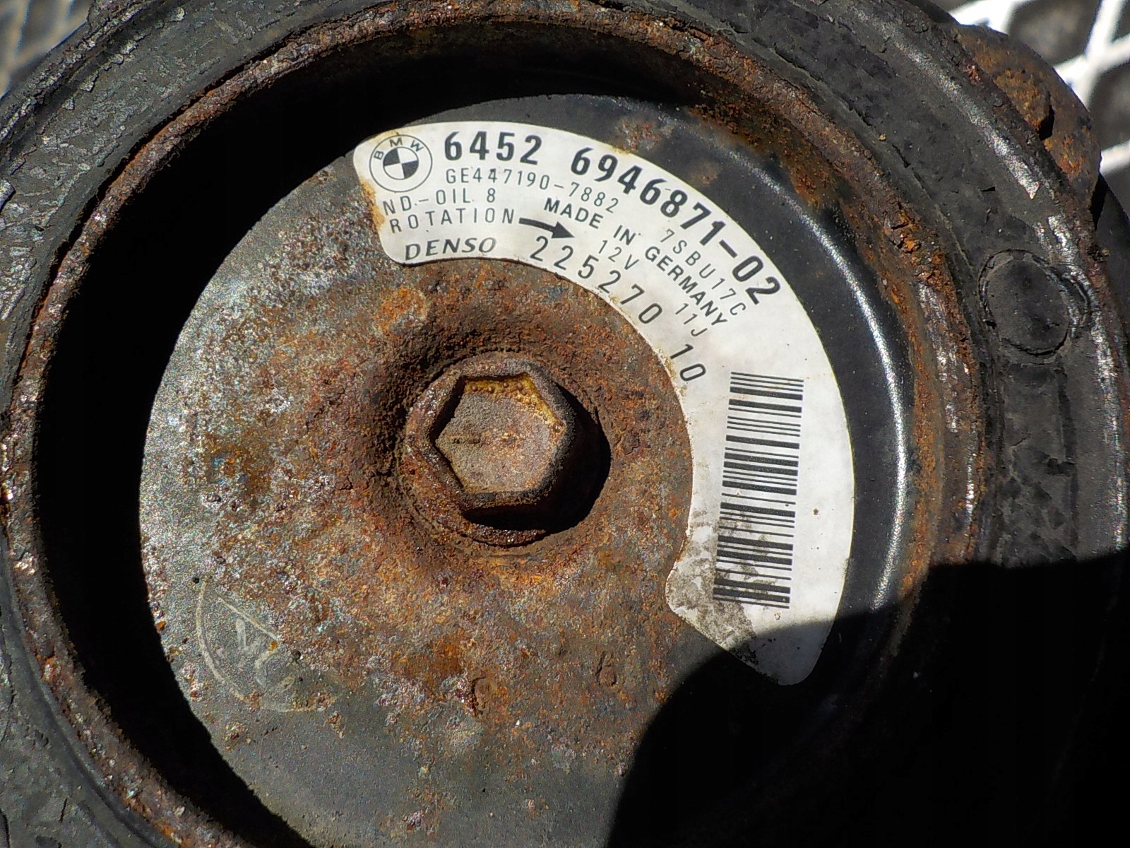BMW 3 (E90) 2.5 3.0 B kompresor pumpa klimatizaci 447190-7882