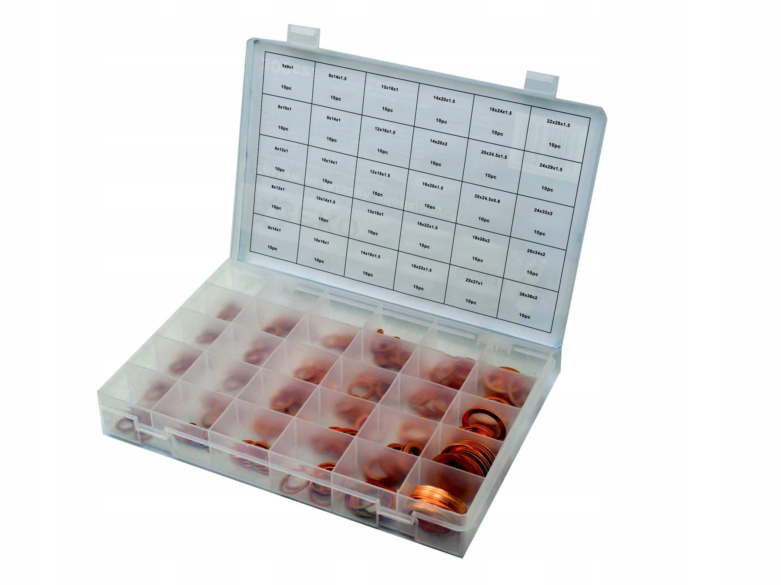 МЕДНЫЕ ШАЙБЫ ШАЙБА НАБОР 300ШТ