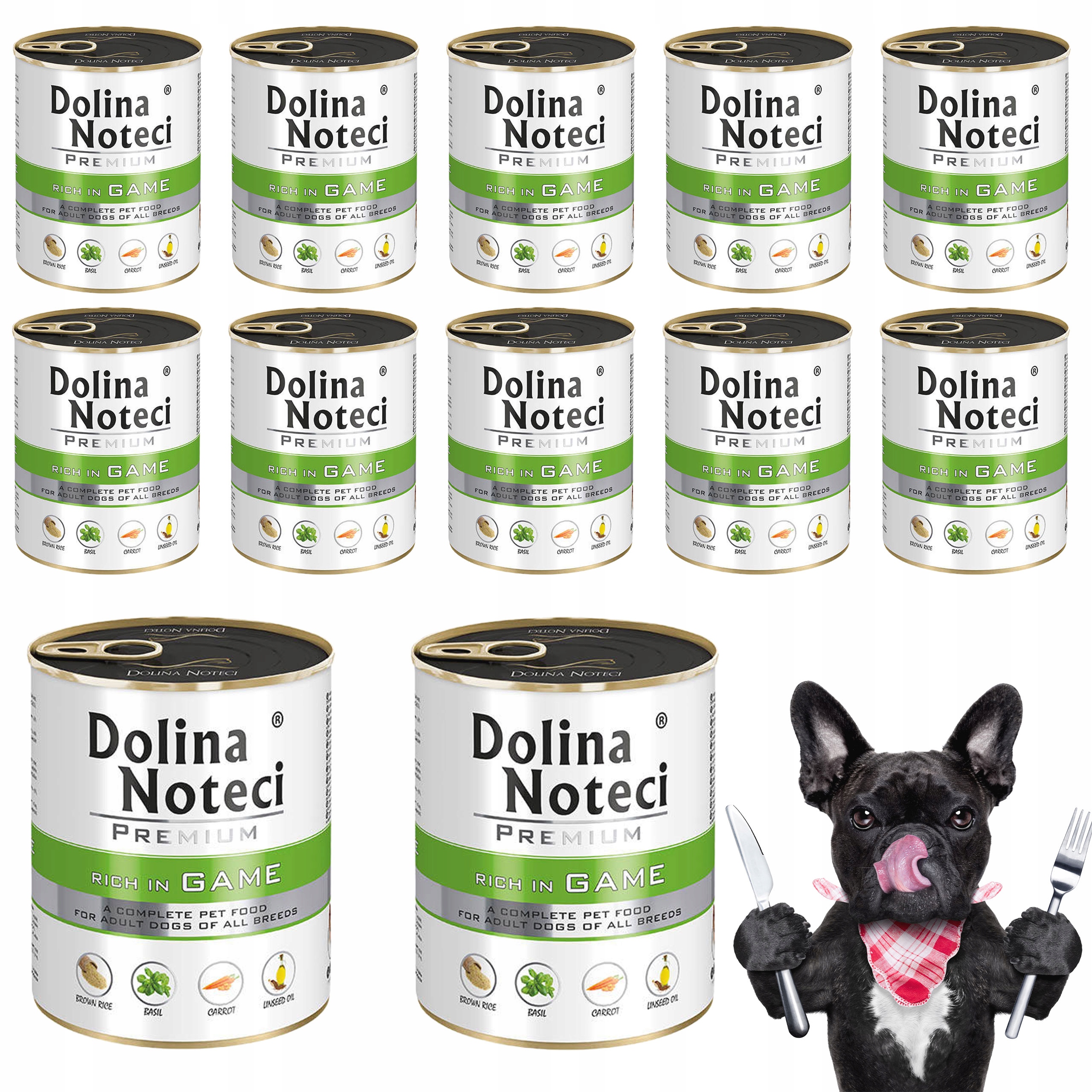 Levně Dolina Noteci Premium Krmivo pro psa Zvěřina 12 x 800 g