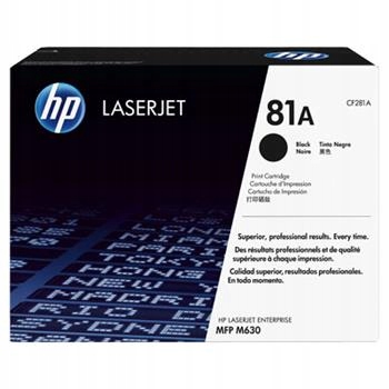 Hp toner 81A/Black/10 500 stran