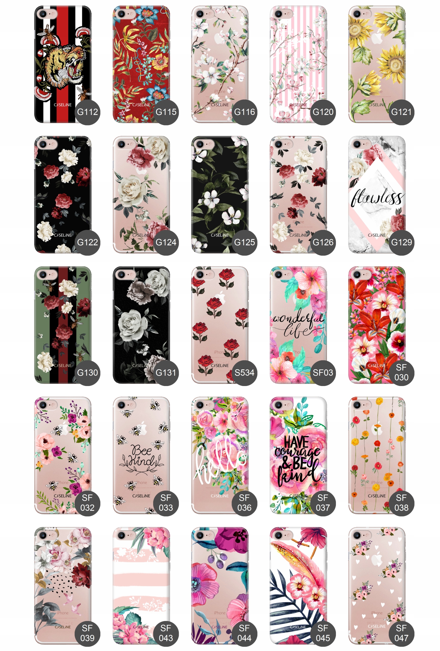 Etui case ultra guma wzory do iPHONE 8