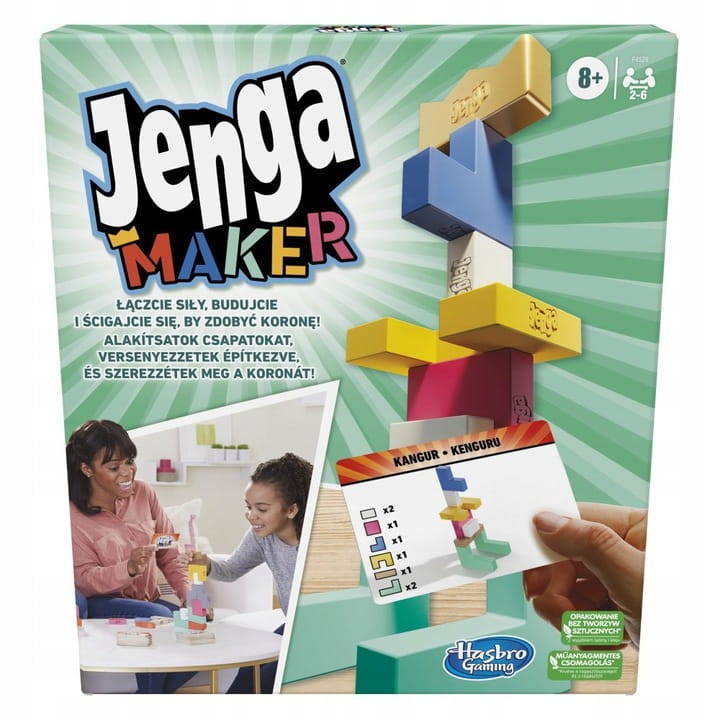 HASBRO GRA ZRĘCZNOŚCIOWA JENGA MAKER