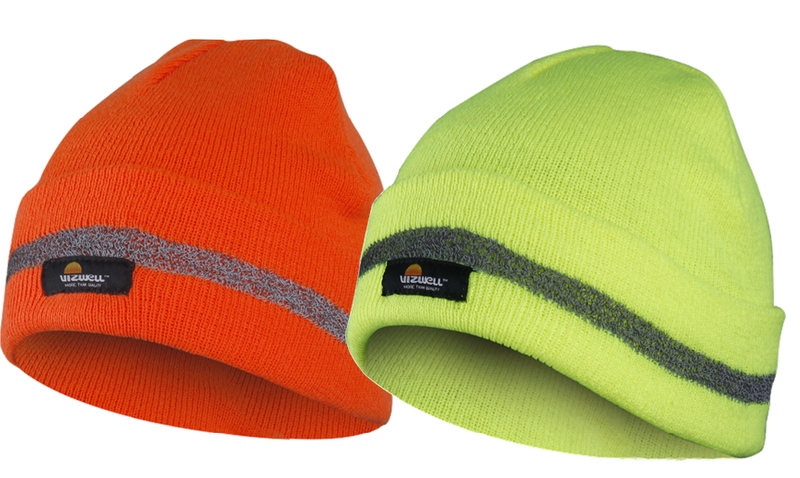 CZAPKA ZIMOWA ODBLASKOWA BETA ŻÓŁTA VW21502