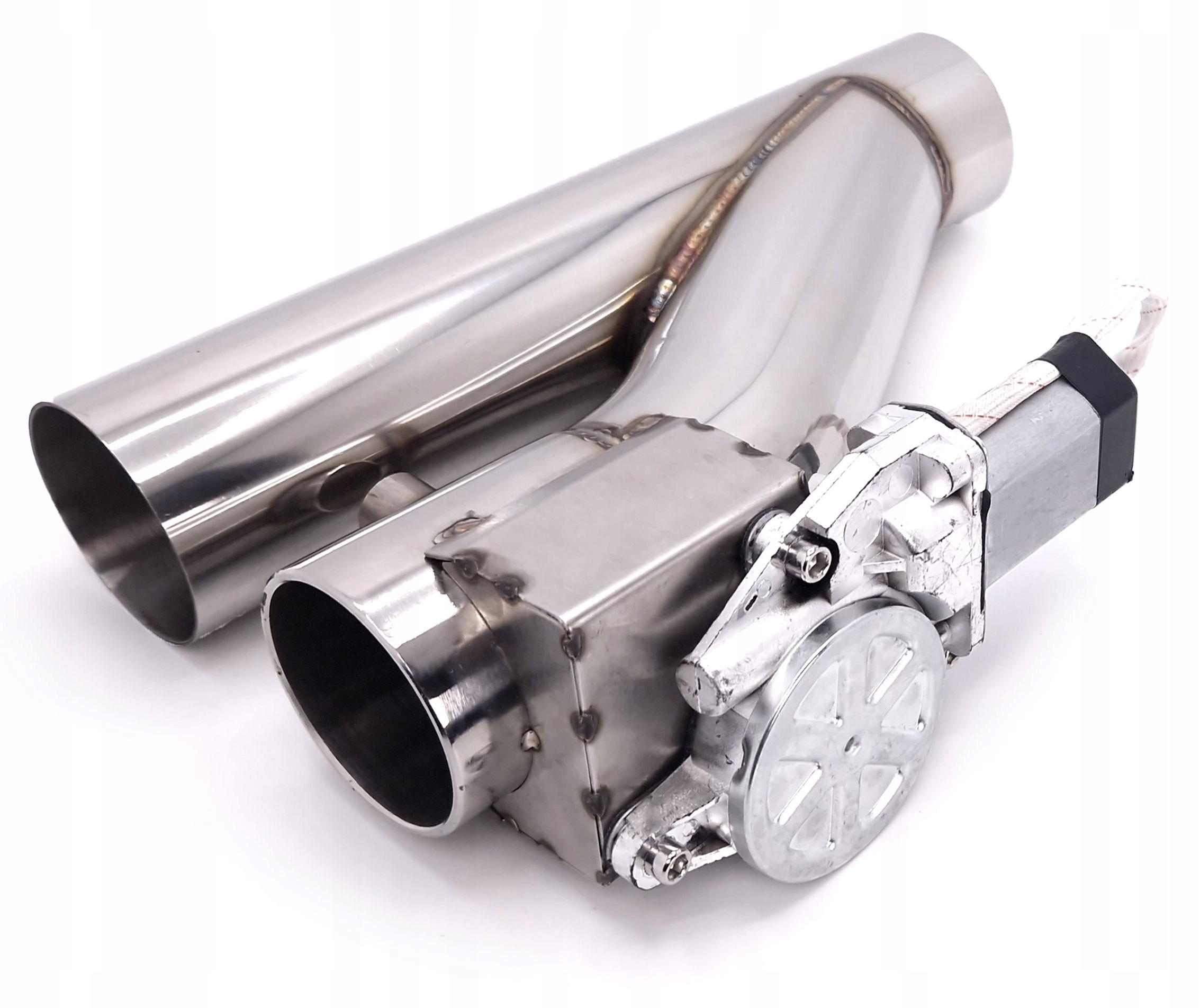 ELEKTRYCZNA PRZEPUSTNICA WYDECHU NA PILOTA 76MM 3 " + STEROWNIK I PILOT Producent części Epman