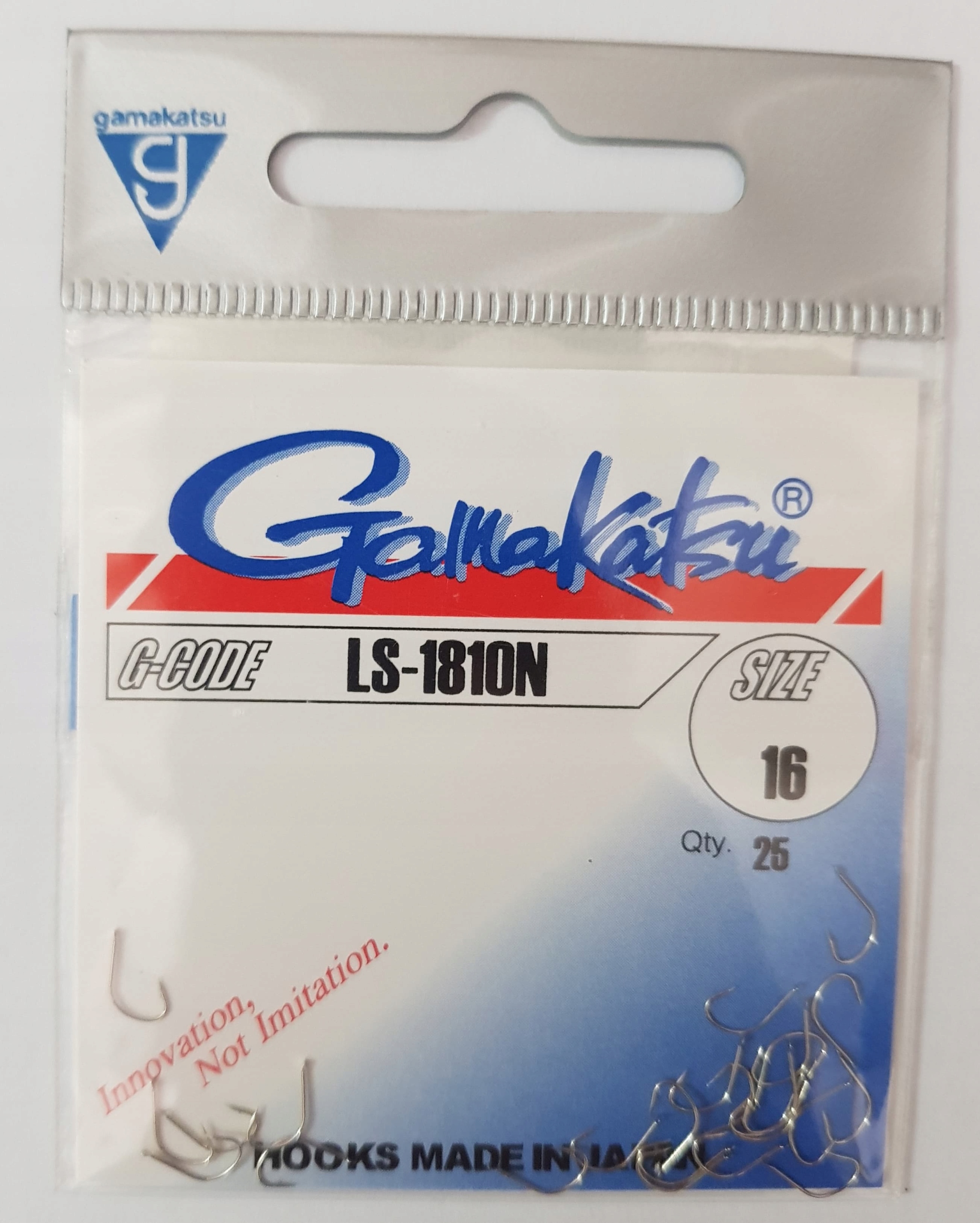 Haczyki Gamakatsu LS-1810N nr 16 nikiel