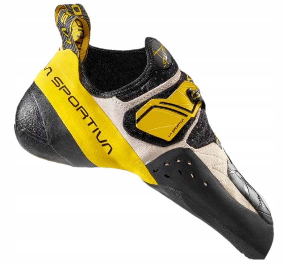 Lezecké boty La Sportiva Solution II white/yellow 42