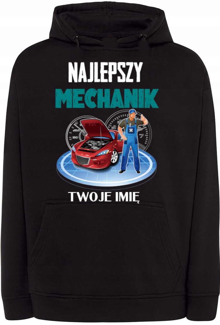 Mikina Nejlepší mechanik Vaše jméno L