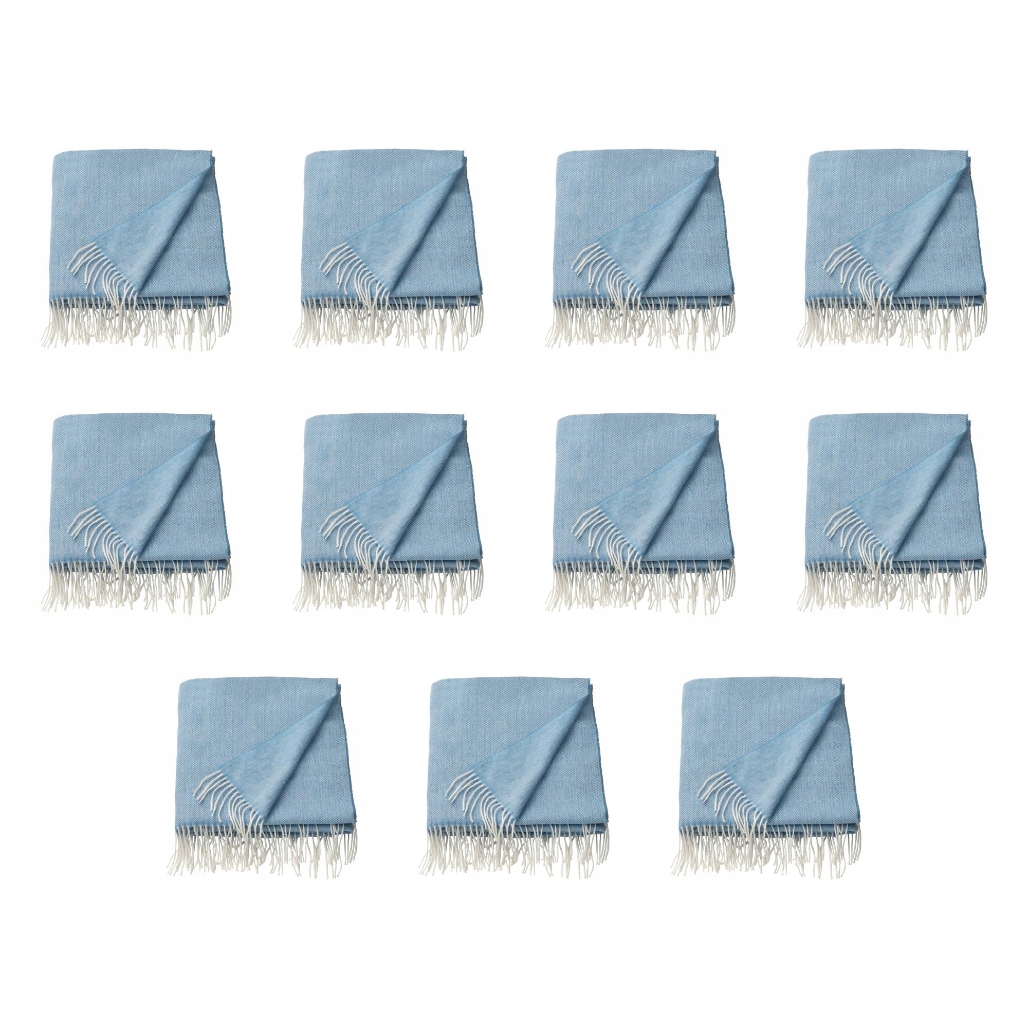 11 ks Holmvi Pled modrý 120 x 160 cm