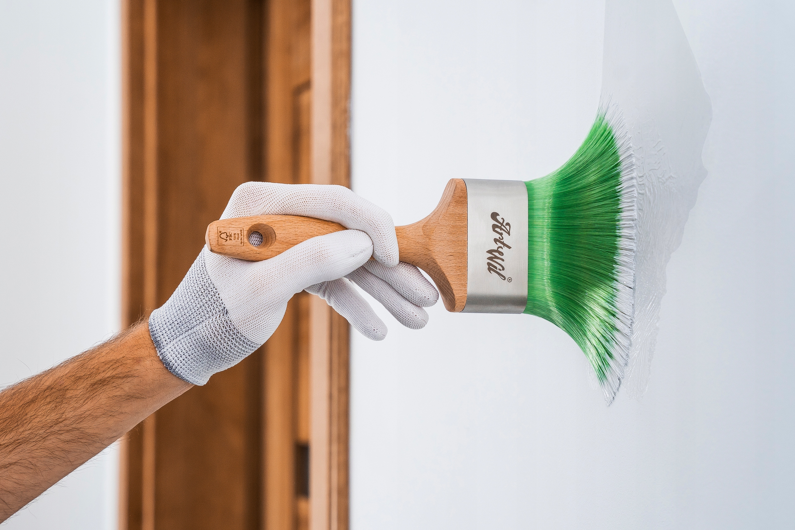 PROFESJONALNY PĘDZEL MALARSKI PŁASKI ARTWIL 75mm Rodzaj pędzel