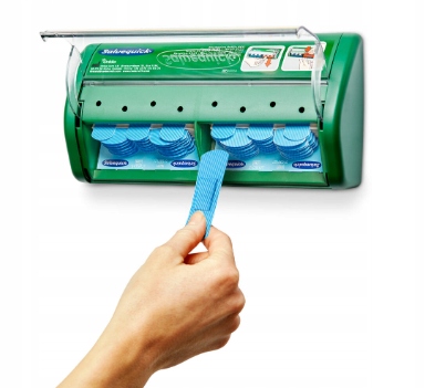 DOZOWNIK NA PLASTRY CEDERROTH SALVEQUIK DIS BLUE Marka inna