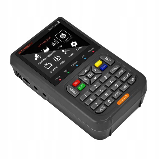 MIERNIK DIGITAL SATELLITE V8 FINDER 2 DVB-S/S2/S2X Marka bez marki