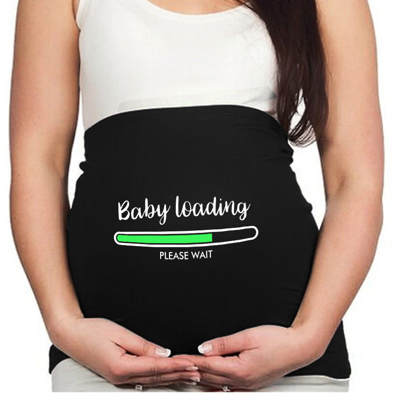 Пояс на Беременность БЕЛЫЙ Поддерживая L BABY LOADING 01