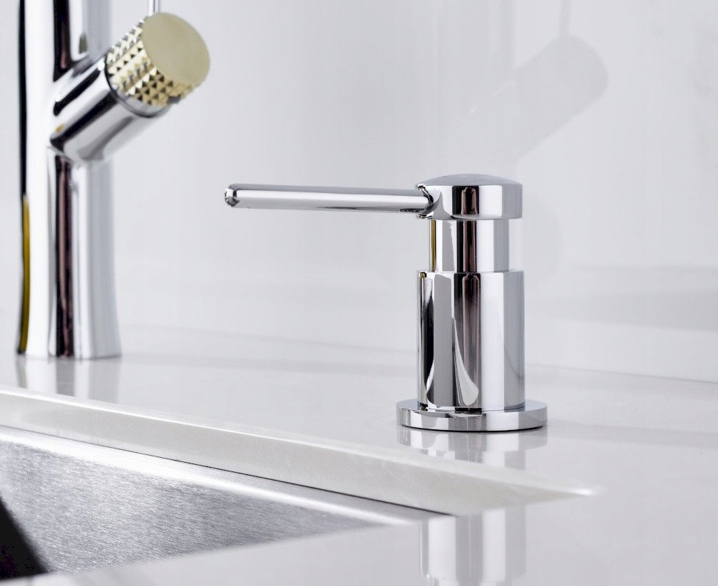 AddPoint dozownik do płynu PREMIUM chrom F072CP EAN (GTIN) 5905159974002