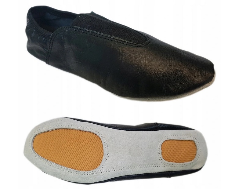 

Baletki Balerinki Skórzane Antypoślizgowe R. 35