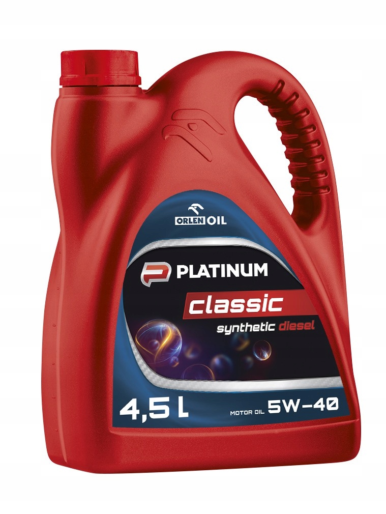 

Platinum Classic Diesel Synth. 5W-40 butla 4,5l