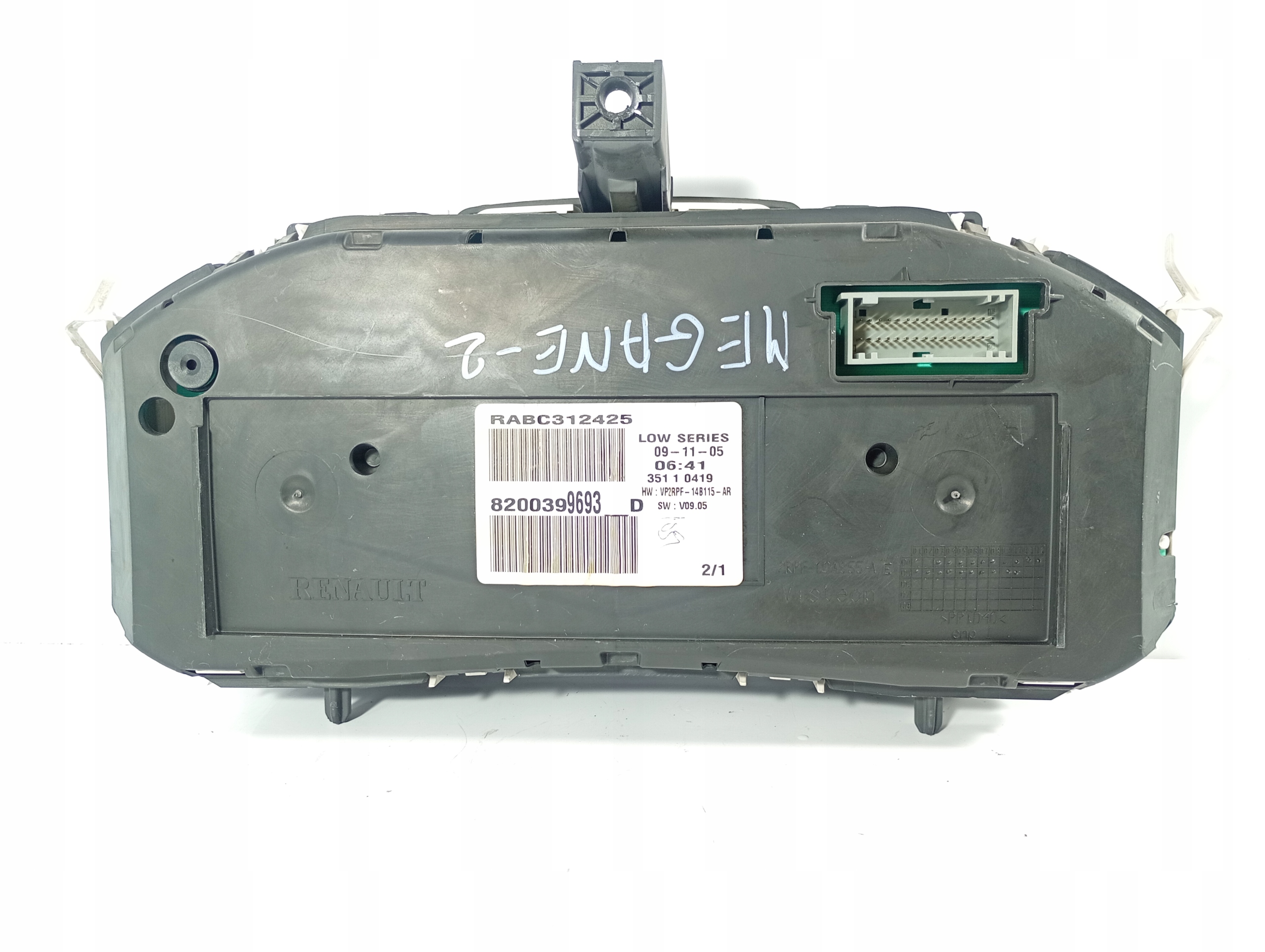 Renault Megane II 2 02-09 dials dials tachometer OE 8200399693