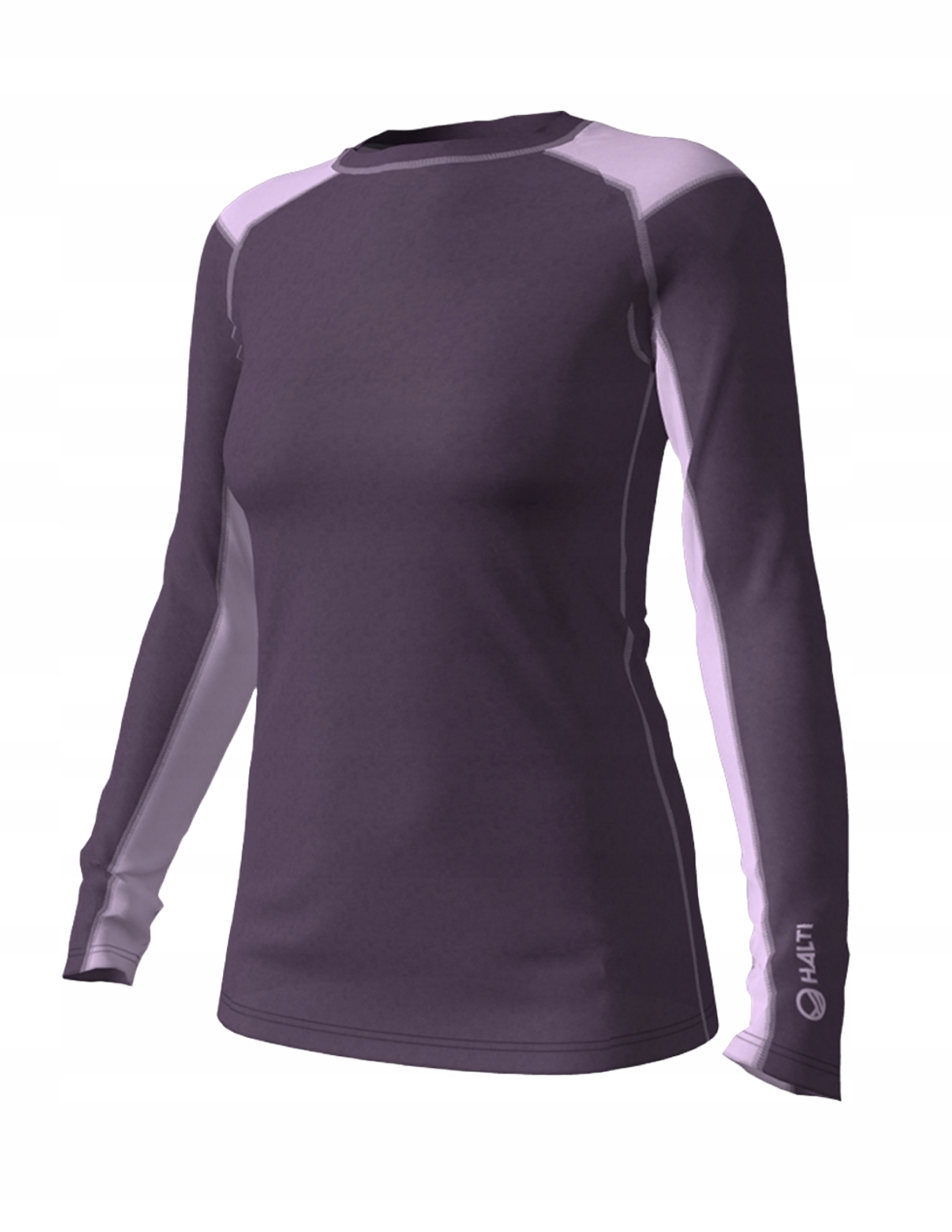Koszulka termoaktywna damska Halti Pihka II Merino 100% Fioletowy 42