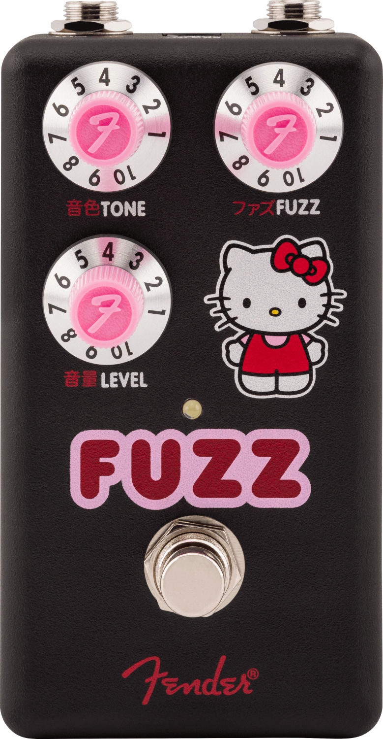 Fender X Hello Kitty Fuzz Limited Edition, černá