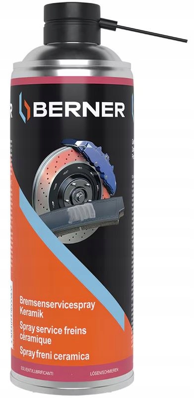 Berner Ceramiczny Spray Serwisowy Do Hamulców Pasta Ceramiczno-aluminowa