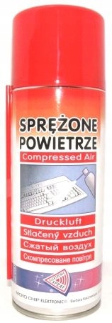 

Sprężone Powietrze 400ml Spray z rurką