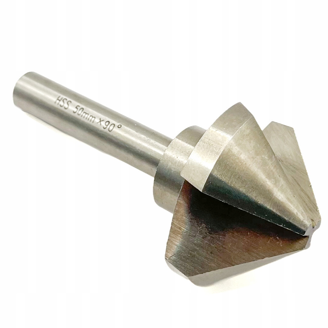 Frez Pogłębiacz Fazownik 50MM 90° Hss Stal Nierdzewna