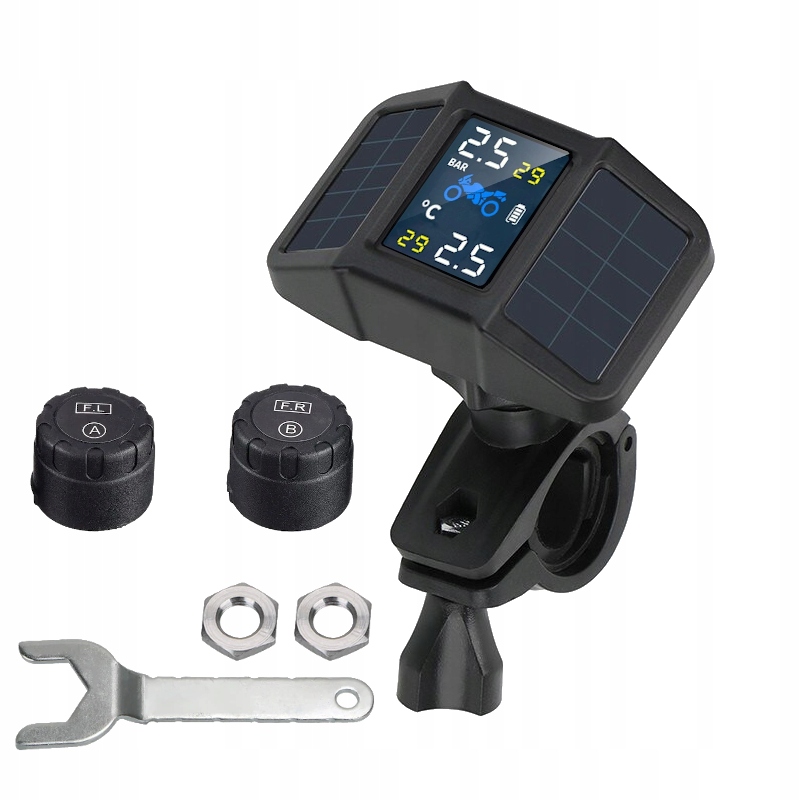 

System monitorowania ciśnienia w motocyklach solar