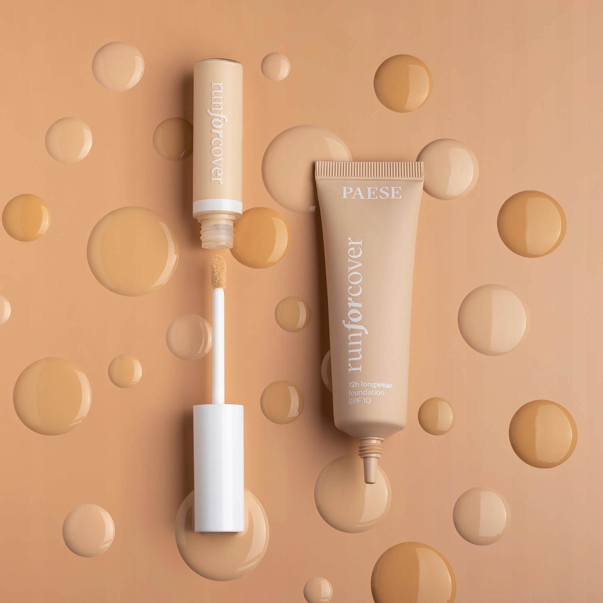 Paese Run For Cover Korektor Maskujący 20 Ivory 9ML Poziom krycia wysoki