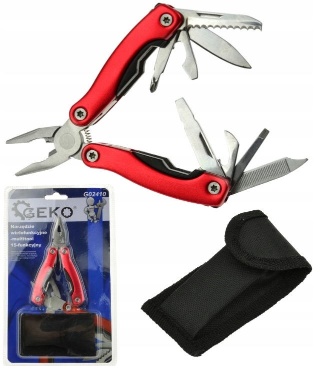 

Multitool Narzędzie Wielofunkcyjne Scyzoryk 15w1