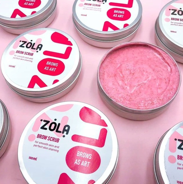 Peeling Scrub Na Obočí Zola 100 ml