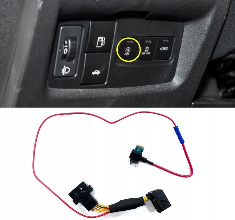 Deaktivátor Vypínač Systému Start Stop Citroen C4 2015-2018