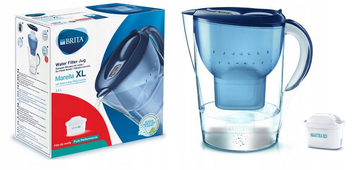 

Dzbanek Brita Marella XL 3.5L+1 filtr Brita Maxtra