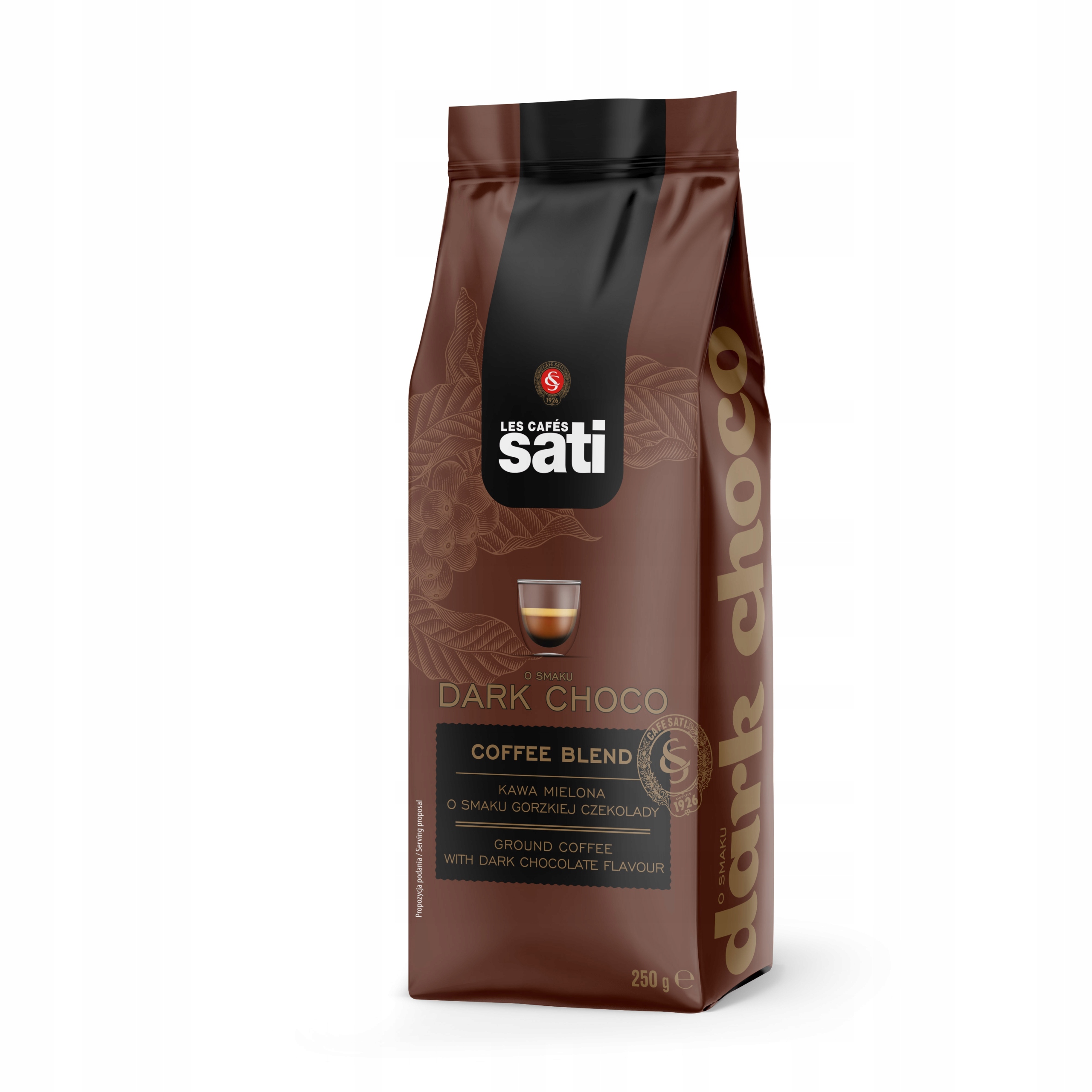 Cafe Sati Dark Choco 250 g kawa mielona