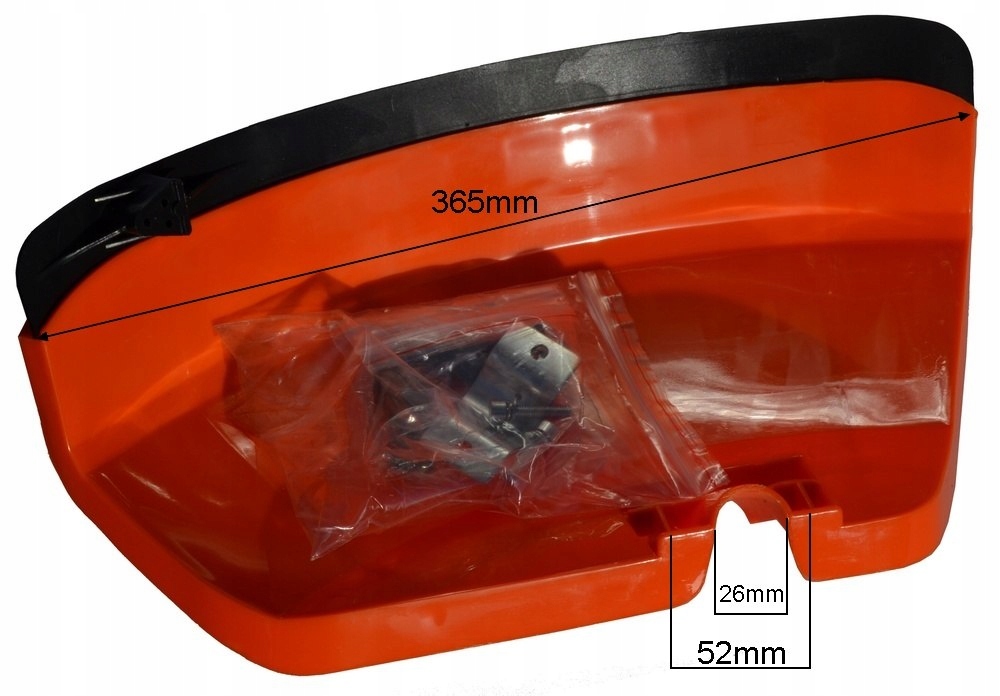 OSŁONA GŁOWICY KOSY NA RURĘ 26mm Z NOŻYKIEM Typ osłona