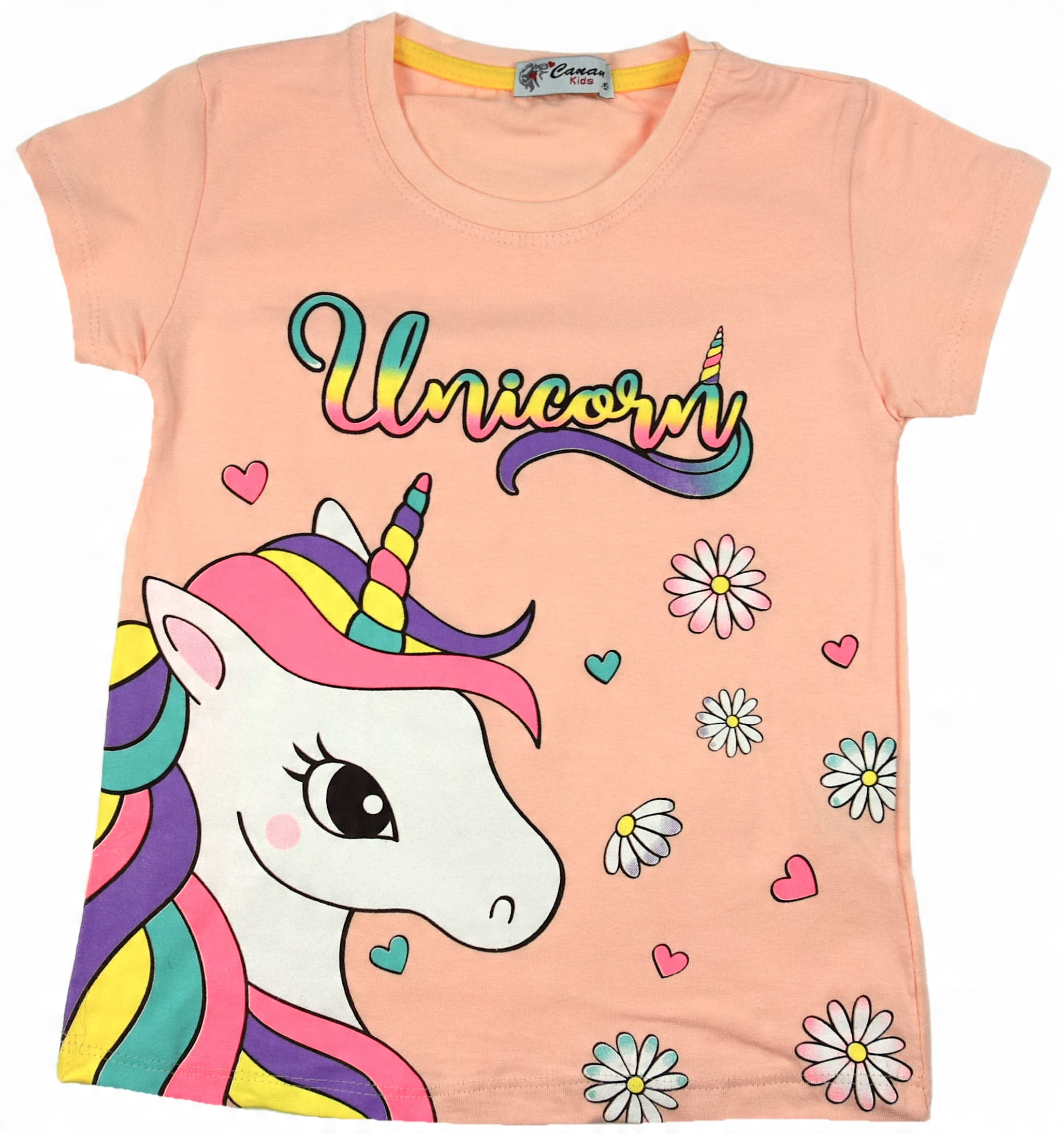 

Bluzka T-shirt Jednorożec Unicorn Morela 80/86