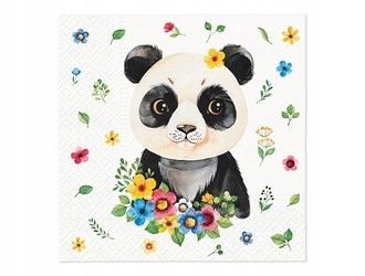 

Serwetki Papierowe Panda Miś 20 Szt