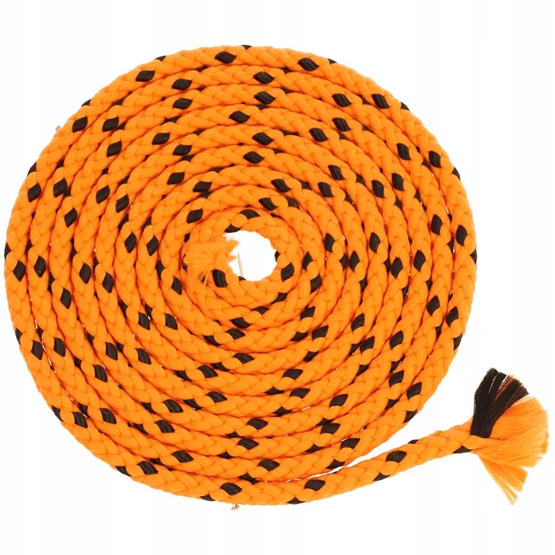 Lina Polipropylenowa 6 mm 60 m 500 kg bez rdzenia Pomarańczowo Czarna