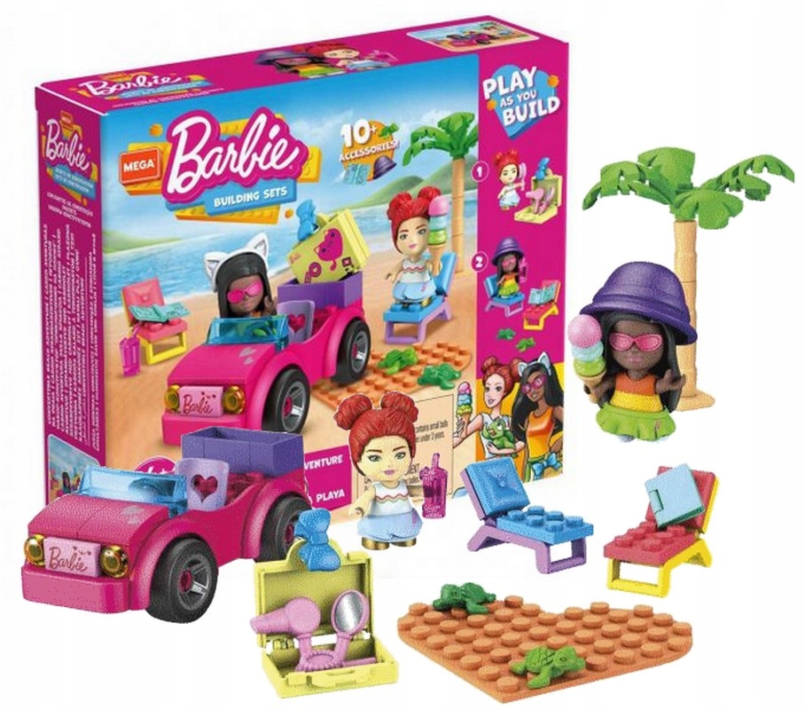 

Bloks Klocki Barbie zestaw Plażowanie W Malib