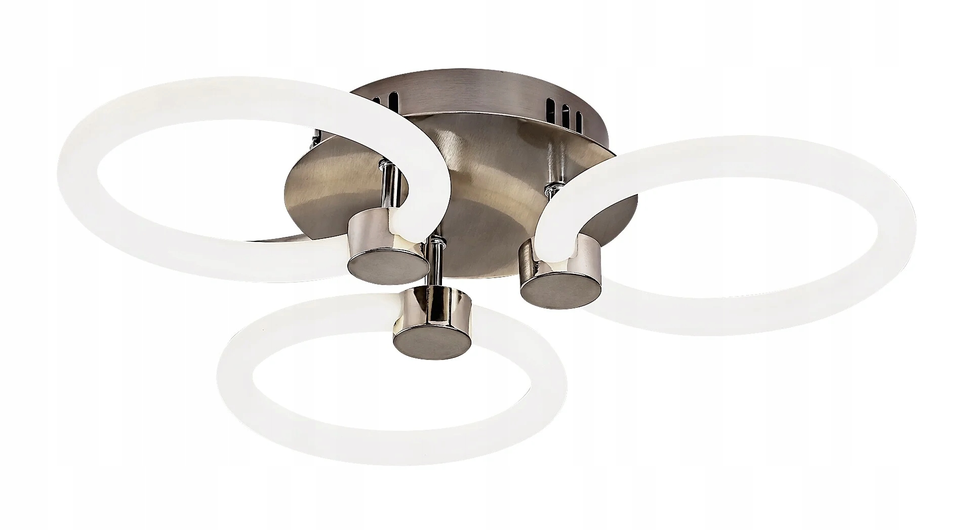 Stropná lampa s Led diaľkovým ovládaním 21 W, farba chróm saténová 71007 Sotiris Rabalux