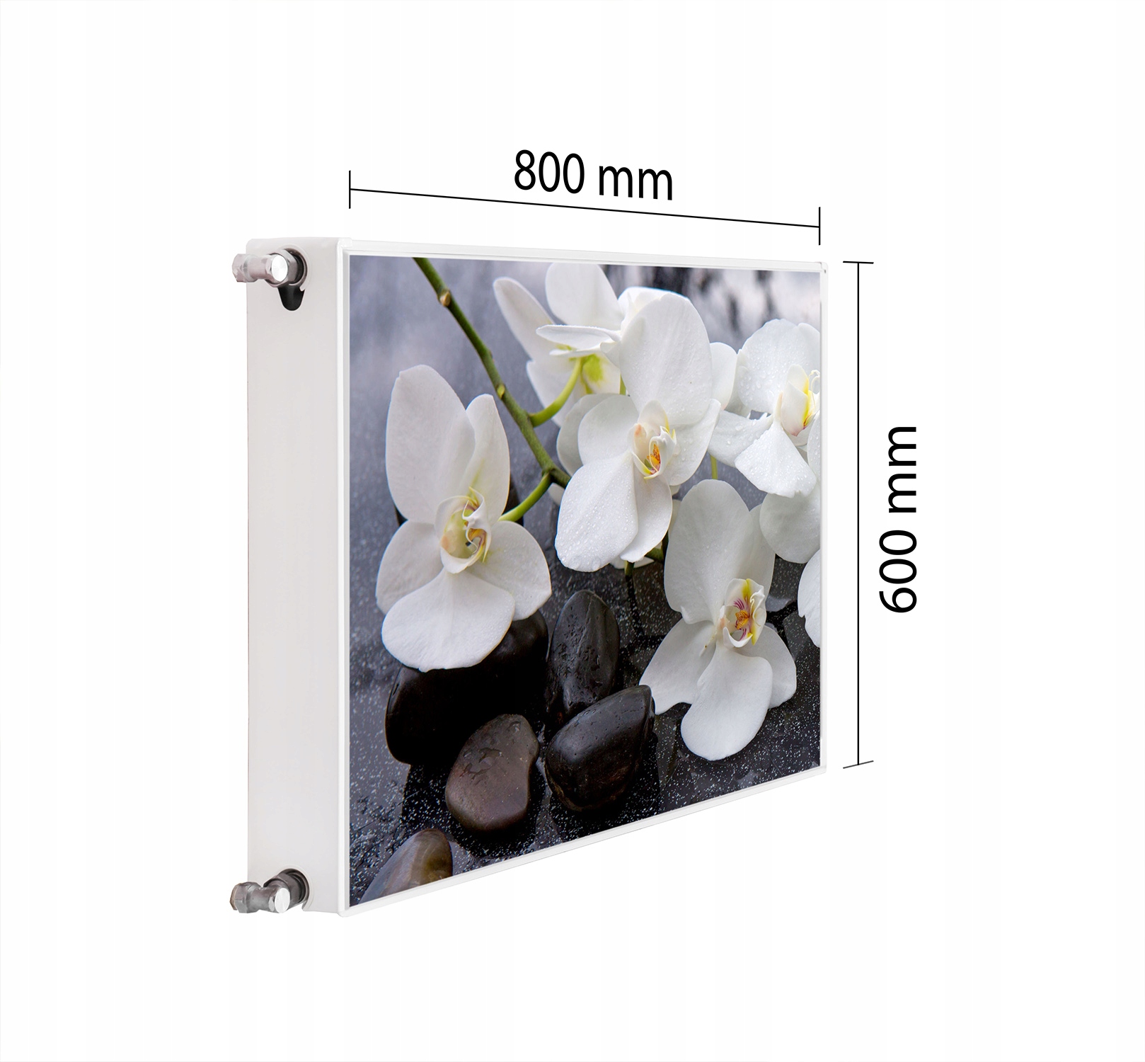 Magnetická Krytka Na Radiátor 80x60 Orchidej Podložka Magnet