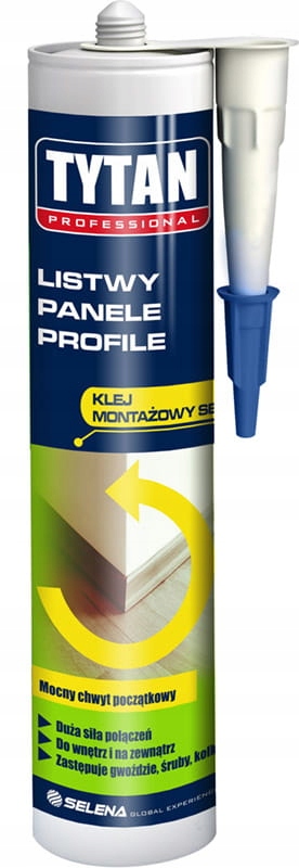 

Tytan Klej montażowy Sbs 310ml żółty