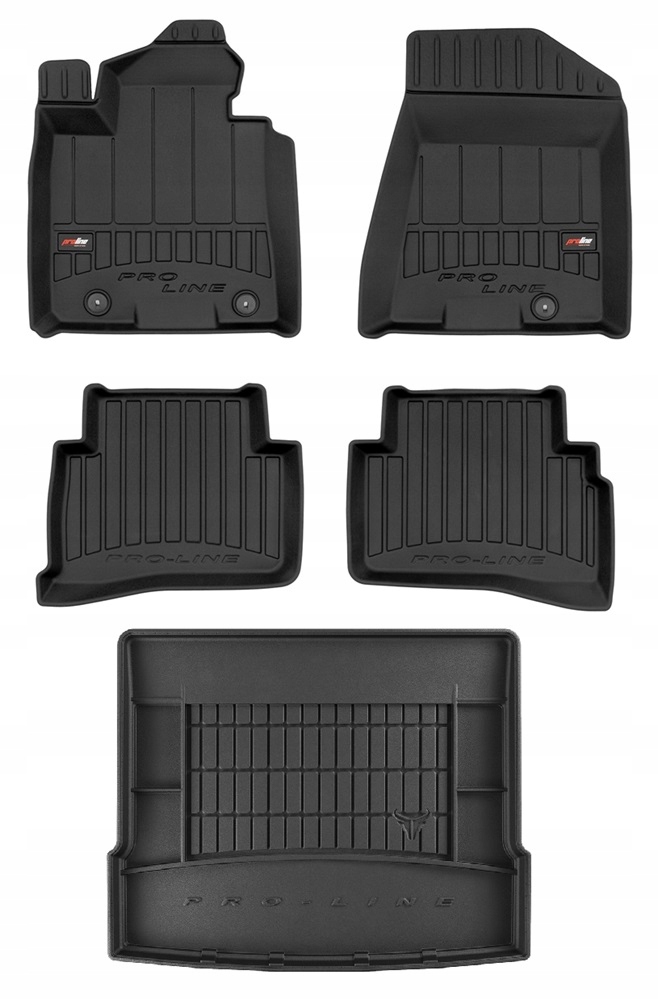 Set 3D gumové rohože Hyundai Tucson 3 2015-2020 d bo/zn