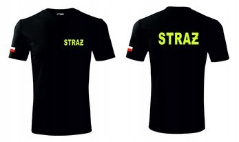 

T-shirt Koszulka Dziecięca Straż Pożarna Fluo 152